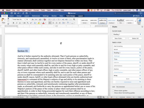 make a table of contents in word for mac 16.12